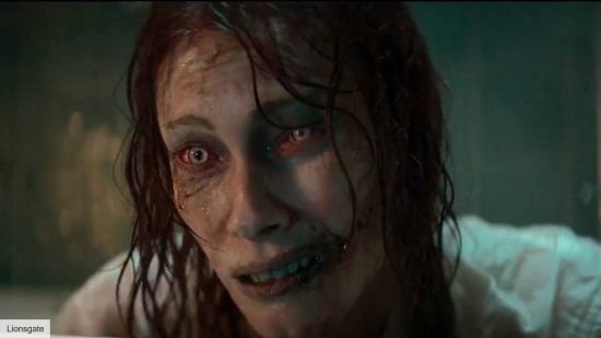 Evil Dead Rise ending explained: Alyssa Sutherland as Ellie in Evil Dead Rise