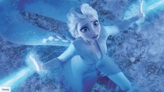 Frozen 3 release date: Elsa using her powers in Frozen 2