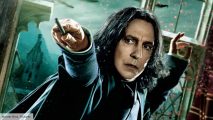 Alan Rickman as Severus Snape in the Harry Potter movies
