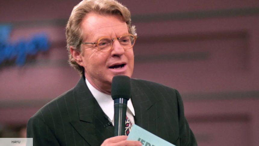 Jerry Springer in an image from the Jerry Springer Show