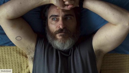 Joaquin Phoenix in one of his best thriller movies, You Were Never Really Here
