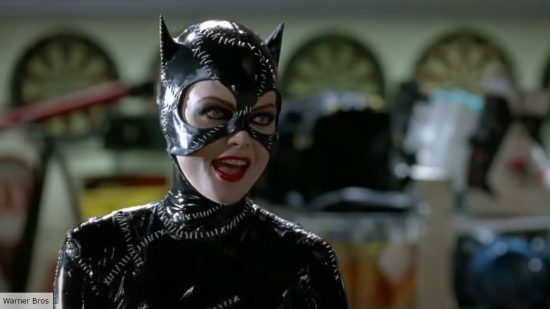 Is Michelle Pfeiffer in The Flash - Michelle Pfeiffer in Batman Returns as Catwoman
