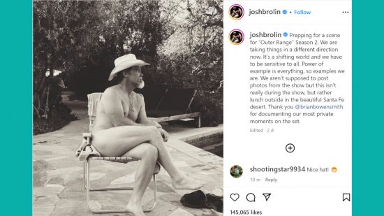 Josh Brolin on Instagram