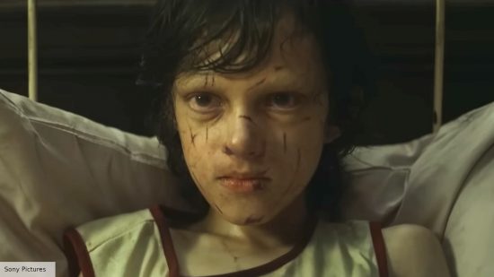 Peter DeSouza-Feighoney plays the possessed child in horror movie The Pope's Exorcist
