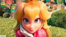 Princess Peach in the Super Mario Bros movie