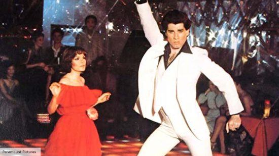 John Travolta wore a famous suit in one of his best movies, Saturday Night Fever