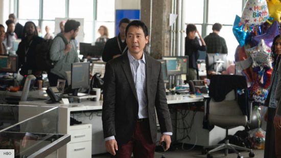 Succession episodes ranked: Rob Yang as Lawrence Yee in Succession season 2 episode 2