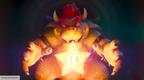Bowser is the main movie villain in the Super Mario movie