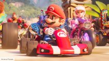 The Super Mario movie features a sequence for Mario Kart fans