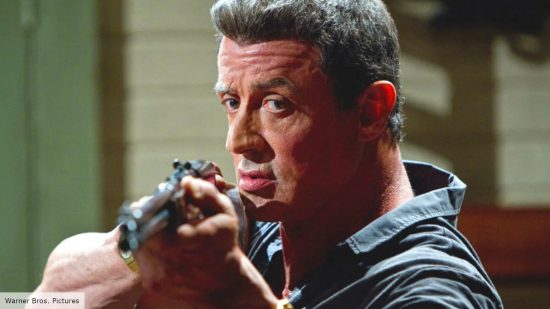 Sylvester Stallone in the action movie Bullet to the Head