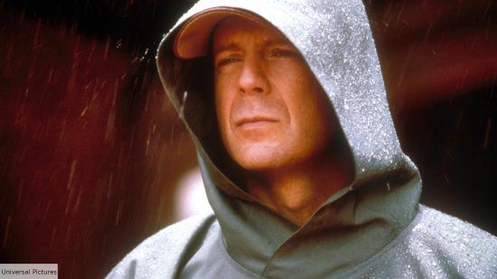 The best Bruce Willis movies: Bruce Willis as David in Unbreakable
