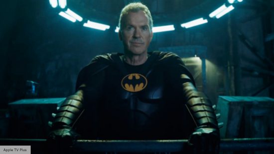 Michael Keaton as Batman in The flash