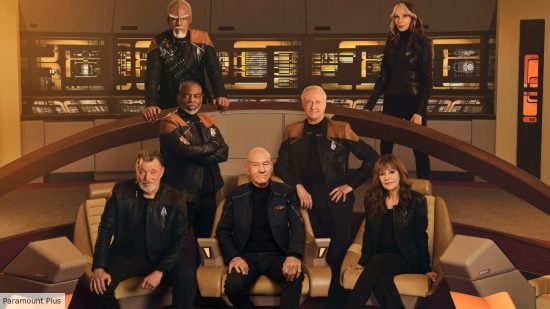 Star Trek TNG cast in recreated Enterprise-D on Star Trek Picard season 3