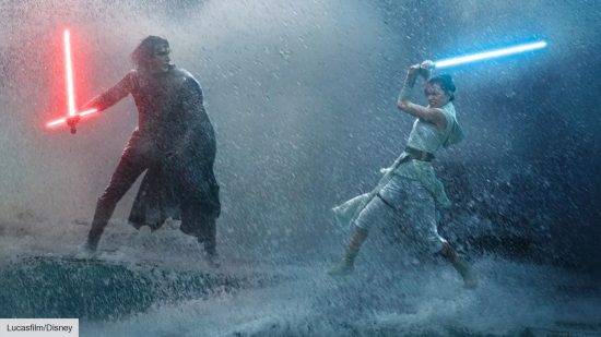Star Wars movies in order: Adam Driver and Daisy Ridley in The Rise of Skywalker