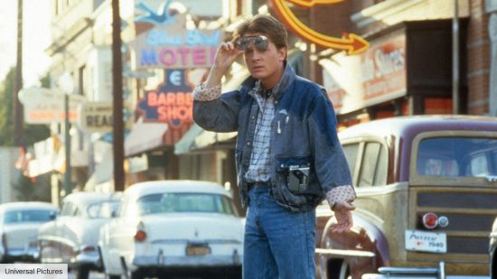 Back to the Future: Michael J Fox as Marty 
