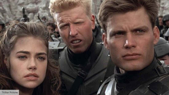 The cast of Starship Troopers