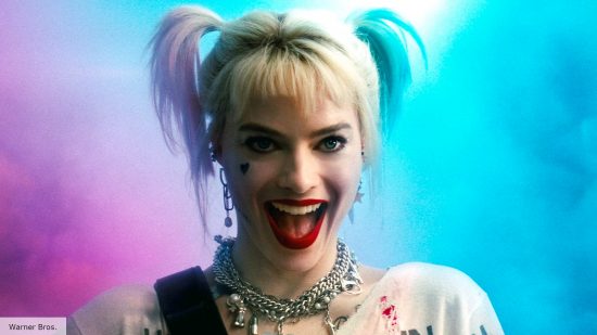 Margot Robbie as Harley Quinn in Harley Quinn and the Birds of Prey