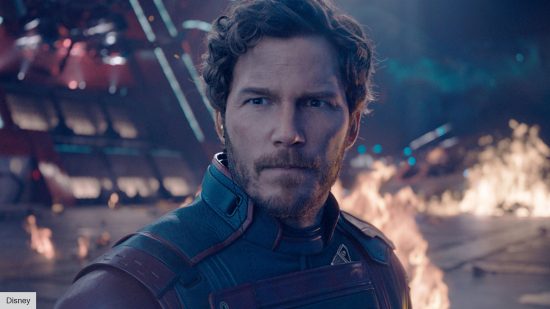 Chris Pratt as Peter Quill in Guardians of the Galaxy 3