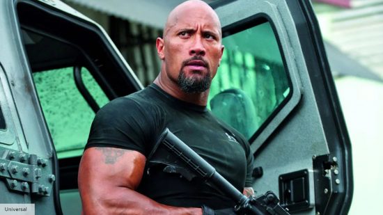 Hobbs (Dwayne Johnson) in Fast and Furious 5
