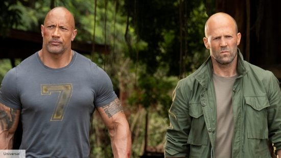 Hobbs (Dwayne Johnson) and Shaw (Jason Staham) in their Fast and Furious spin-off