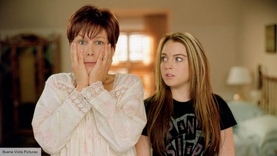 Jamie Lee Curtis and Lindsay Lohan in Freaky Friday