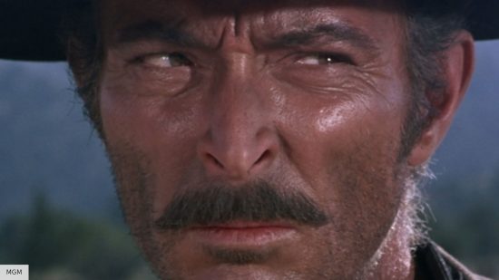 Lee Van Cleef as Sentenza in The Good, the Bad, and the Ugly