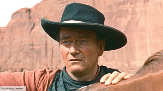 John Wayne in The Searchers