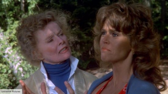 Katharine Hepburn and Jane Fonda worked together in On Golden Pond
