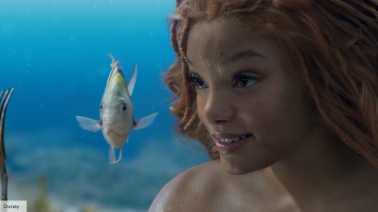 Flounder and Ariel in The Little Mermaid