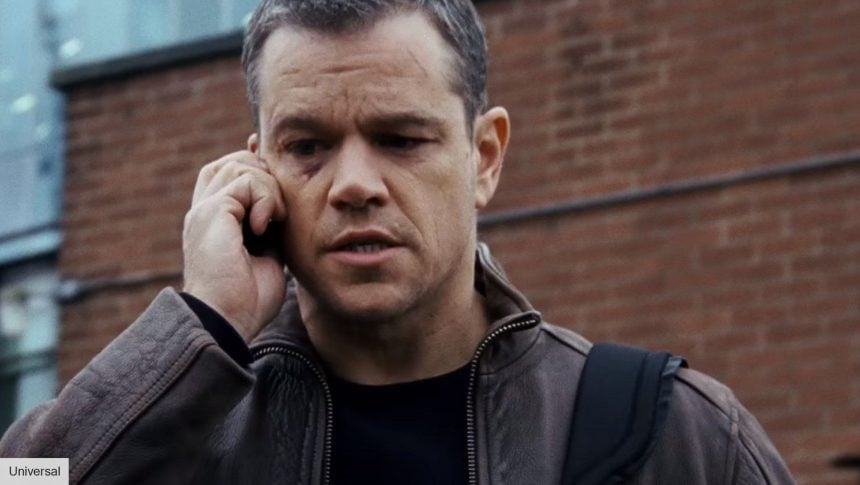 Matt Damon as Jason Bourne in the Jason Bourne movie