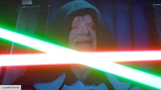 Ian McDiarmid as Emperor Palpatine in Star Wars Return of the Jedi