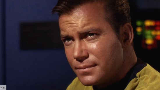 Shatner as Kirk in TOS
