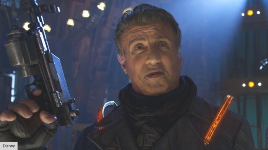 Sylvester Stallone as Stakar Ogord in Guardians of the Galaxy Vol 2