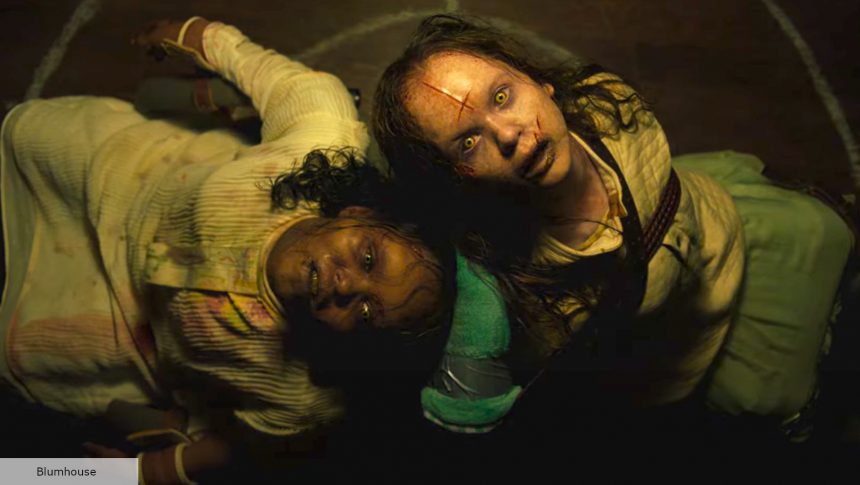Lidya Jewett and Olivia Marcum in The Exorcist: Believer