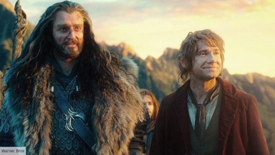 Thorin and Bilbo in The Hobbit