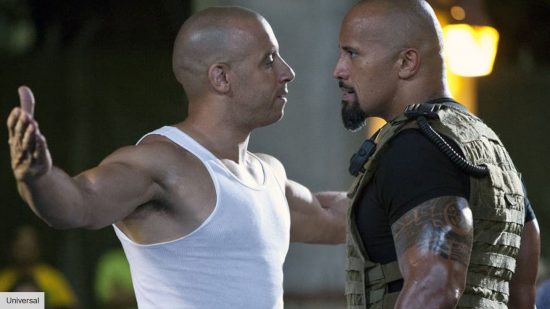 The best Vin Diesel movies: Vin Diesel and Dwayne Johnson in Fast Five