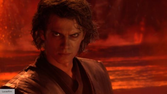 Hayden Christensen as Anakin Sky Walker in Star Wars Revenge of the Sith