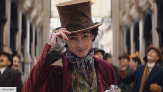 Wonka release date: Timothée Chalamet as Willy Wonka