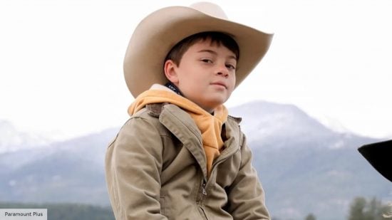 Brecken Merrill as Tate Dutton in Yellowstone