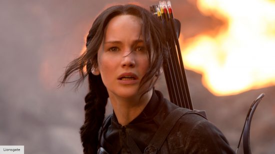 Jennifer Lawrence in The Hunger Games: Mockingjay