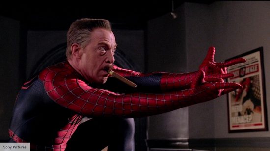 JK Simmon as J.J. Jonah Jameson in Spider-Man 2