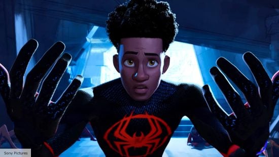 Miles Morales in Spider-Man Across the Spider-Verse
