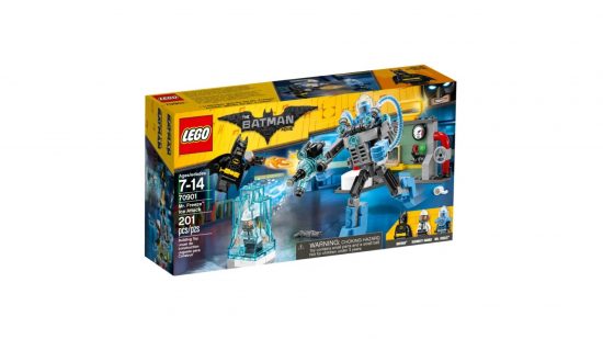 Best Lego Batman sets: Mr Freeze ice attack. Image shows the box on a white background.