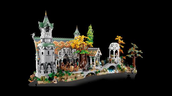Best Lego sets based on movies and TV: Rivendell from Lord of the Rings.