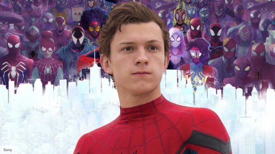 Tom Holland in the Spider-Verse