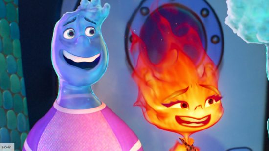 Does Elemental come bundled with a Pixar short?
