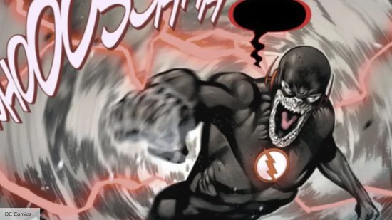 The Black Flash from the comics
