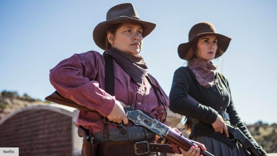 The Western has always been a genre for women, too: The cast of Netflix's Godless