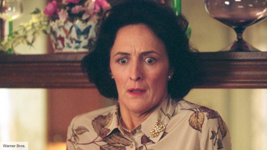 Fiona Shaw as Aunt Petunia in Harry Potter
