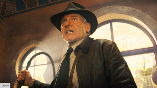 How to watch Indiana Jones 5: Harrison Ford as Indiana Jones in the Dial of Destiny holding his whip 